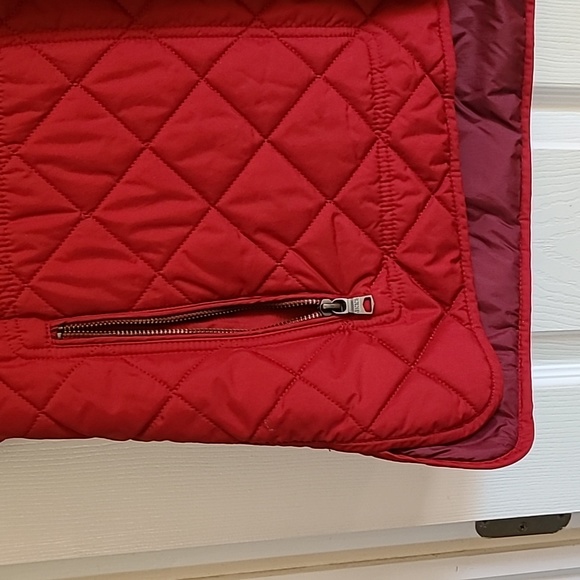 Womens Banana Republic wine color vest sz XL - Picture 4 of 8